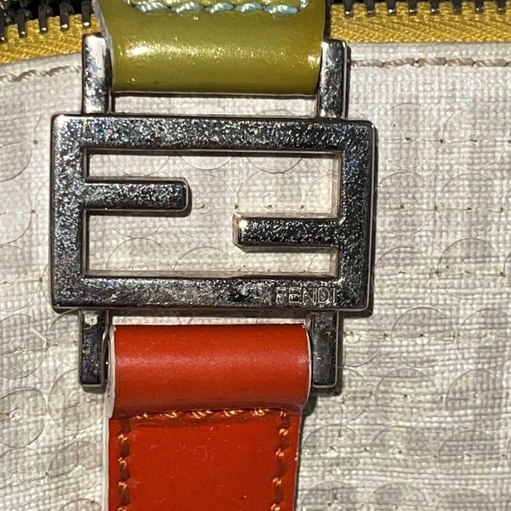 RARE FIND FENDI multicolored mini speedy hand bag pristine condition - Picture 6 of 14